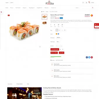 Foodix - Tasteful Choices for Healthy Living