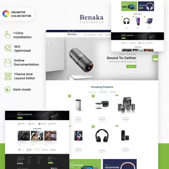 Benaka - Trendy Themes for Electronics Shops