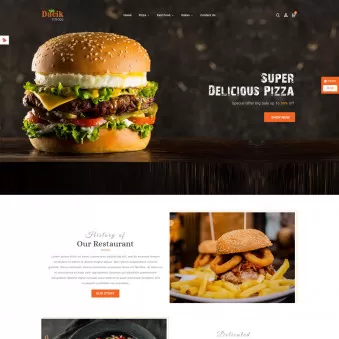 Dacik Fitfood - Unique Themes for Fast Food Retail