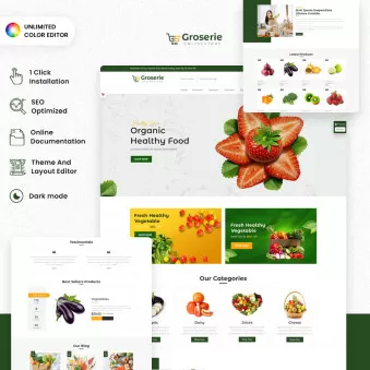 Groserie - Premium Templates for Grocery Stores