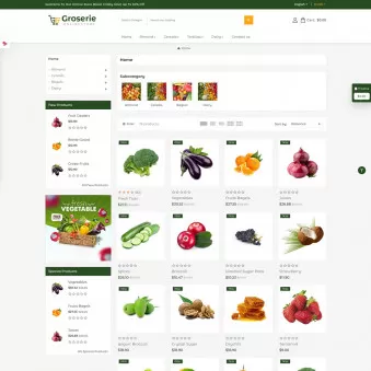 Groserie - Premium Templates for Grocery Stores