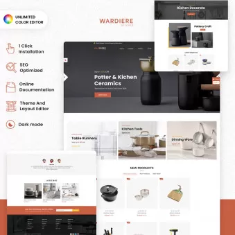 WARDIERE KITCHEN - Creative Templates for Kitchen Retail