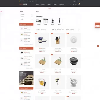 WARDIERE KITCHEN - Creative Templates for Kitchen Retail