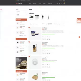 WARDIERE KITCHEN - Creative Templates for Kitchen Retail