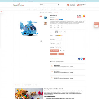 Toys on the way:Trendy Templates for Kids' Toy Stores