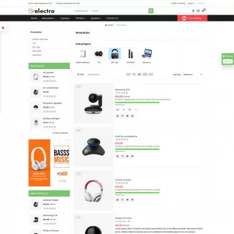 Electro Modern Theme for Electronics Stores