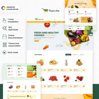 Fresh Vegan Groceries Every Day