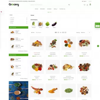 The Grocery Basket: Bringing Freshness Home