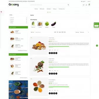 The Grocery Basket: Bringing Freshness Home