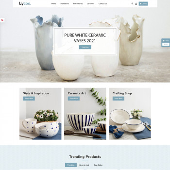 Lycos Handcrafted Ceramics for Your Home