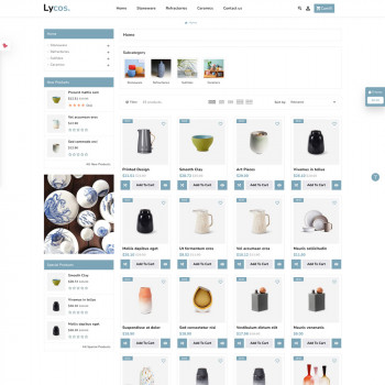 Lycos Handcrafted Ceramics for Your Home