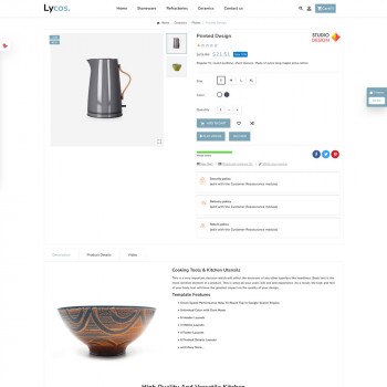 Lycos Handcrafted Ceramics for Your Home