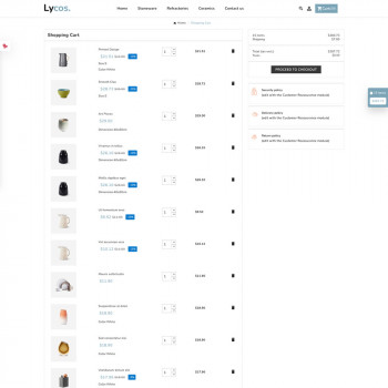 Lycos Handcrafted Ceramics for Your Home