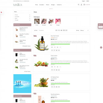 Malika - Luxurious Beauty Products for Flawless Skin