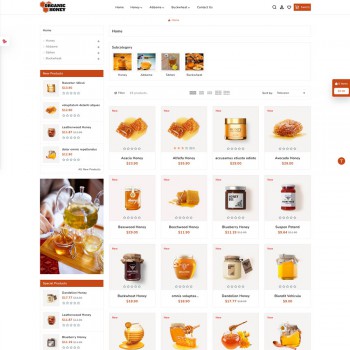 Organic Honey – Pure & Natural Sweetness