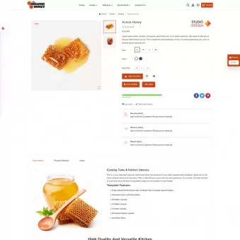 Organic Honey – Pure & Natural Sweetness