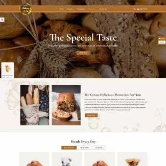 Fresh Bakery – PrestaShop Bakery Store Template