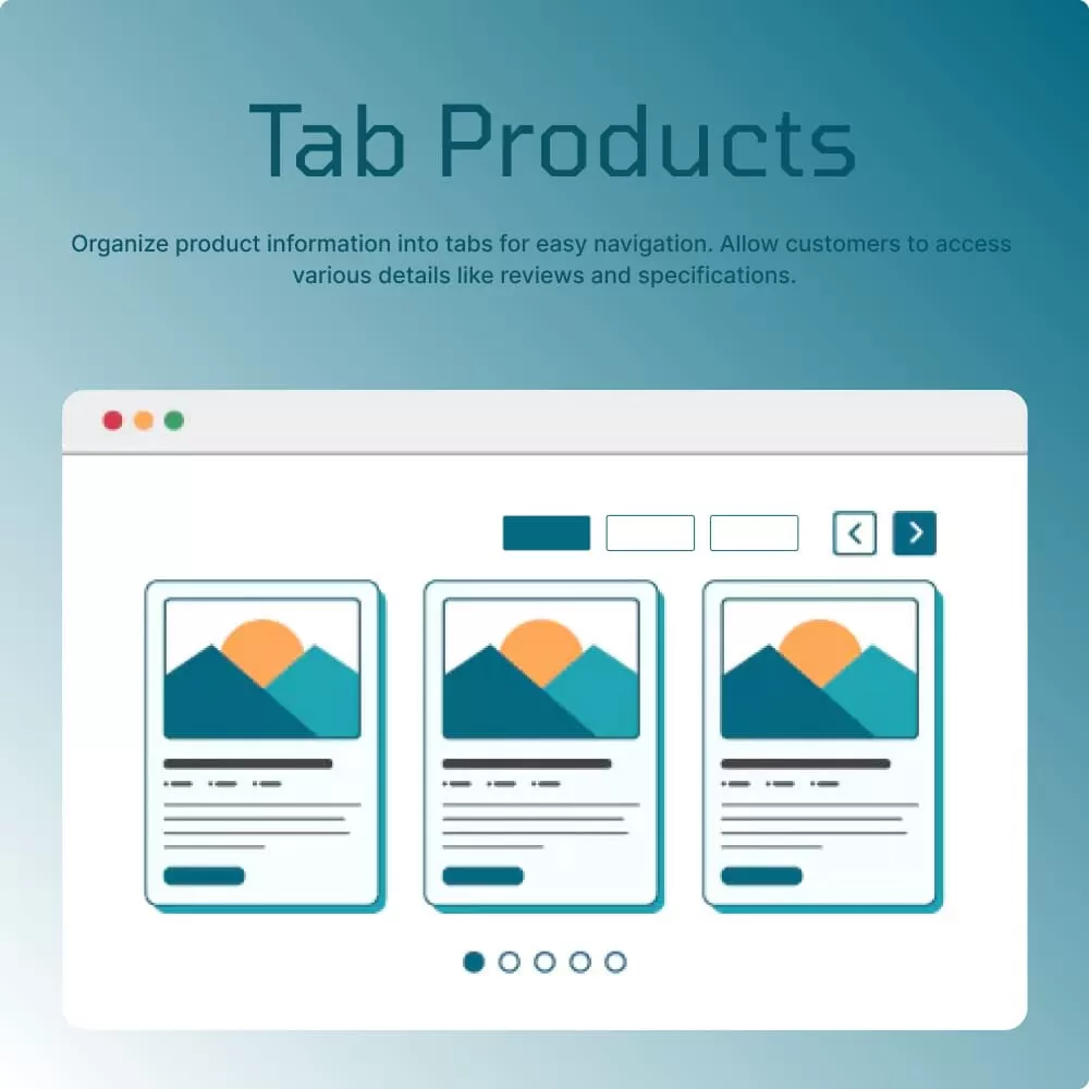 Tab Products Tab Products
