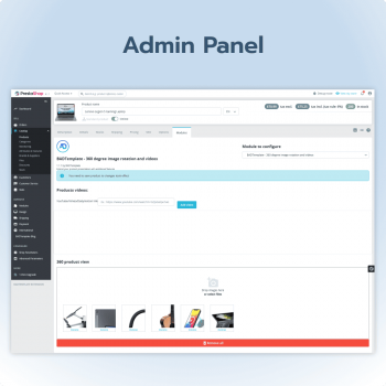 360 degree image rotation and videos
