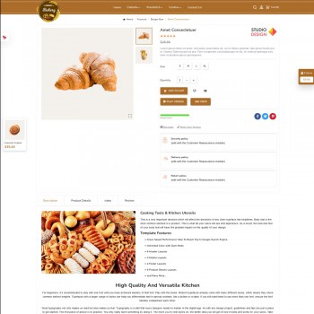 Fresh Bakery – PrestaShop Bakery Store Template