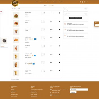 Fresh Bakery – PrestaShop Bakery Store Template