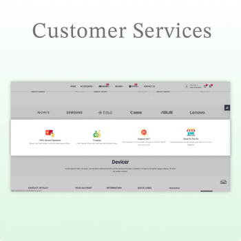 Customer Services Customer Services
