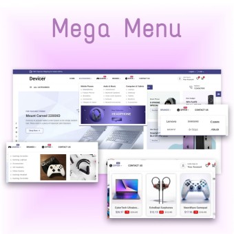 Mega Menu