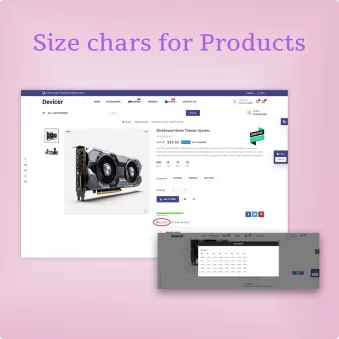 Size Charts for Products