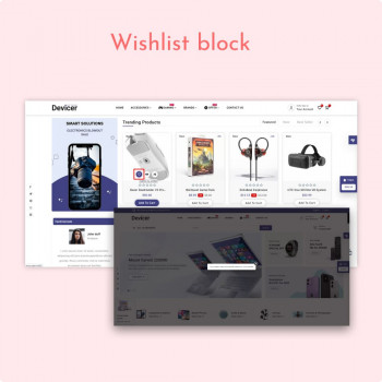 Wishlist block