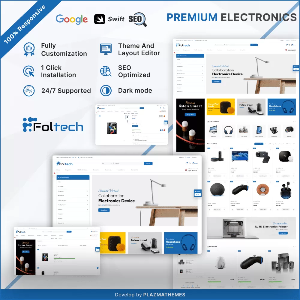 Foltech - Innovative Themes for Electronics Stores Foltech - Innovative Themes for Electronics Stores