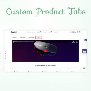 Custom Product Tabs Custom Product Tabs