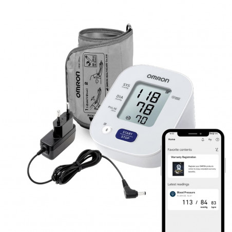 Omron komplet EKG + blodtryksmonitor