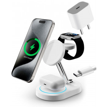 Belkin Boostcharge Pro 2-i-1 trådløs oplader