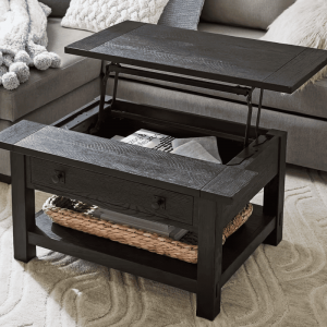 Lift-topp soffbord: Lift-Top Convenience Centralbord