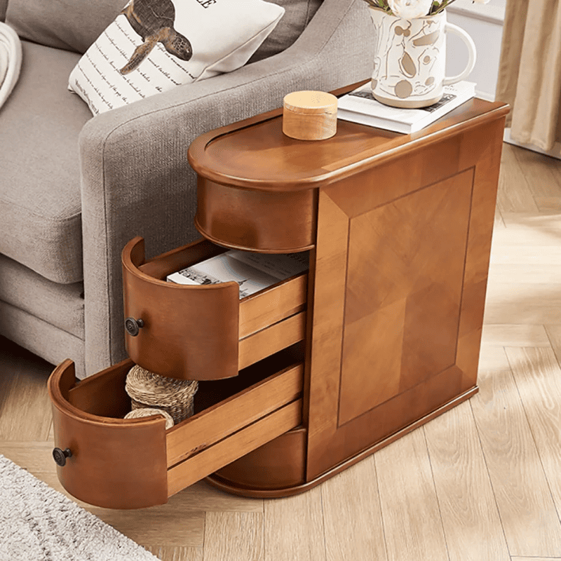 Schmale Endtische: Raumsparende schmale Enddesigns