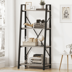 Ladder Bookcases: Stylish Ladder Bookshelf Concepts