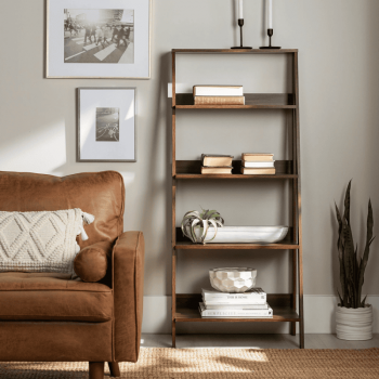 Ladder Bookcases: Stylish Ladder Bookshelf Concepts