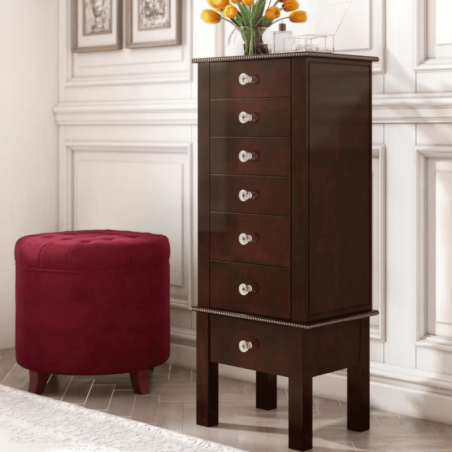 Smycken armoyrer: eleganta smycken armoire lagring