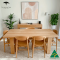 Solid Eichentabellen: Authentische Feste Eiche -Tischdesigns