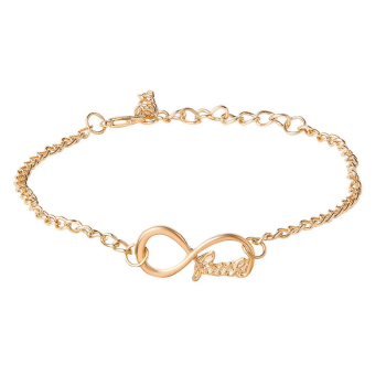 Adjustable Charm Bracelet with Swarovski Crystals