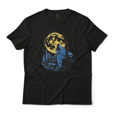 Soft Graphic Print Tee with Classic Fit Design