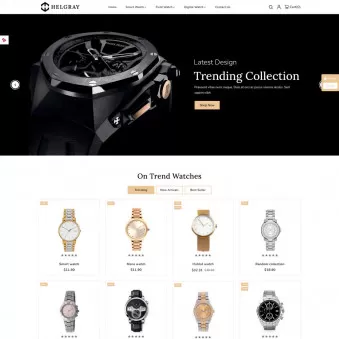 Helgray - Glimmering Timepieces