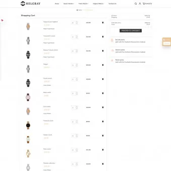 Helgray - Glimmering Timepieces