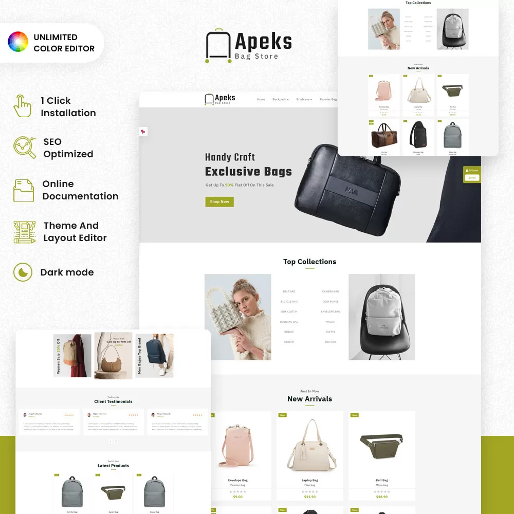 Apeks Bag Designed for Everyday