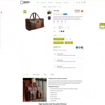 Apeks Bag Designed for Everyday