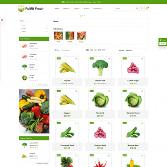 Fullfill Fresh: Organic Store Solutions for Fresh Living