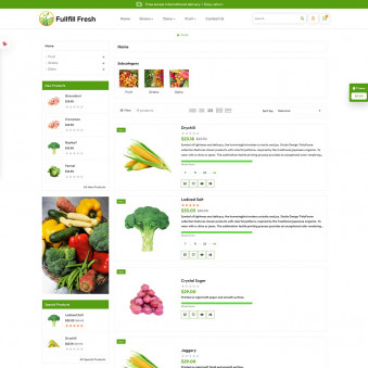 Fullfill Fresh: Organic Store Solutions for Fresh Living