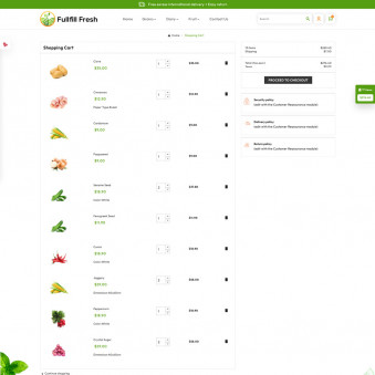 Fullfill Fresh: Organic Store Solutions for Fresh Living