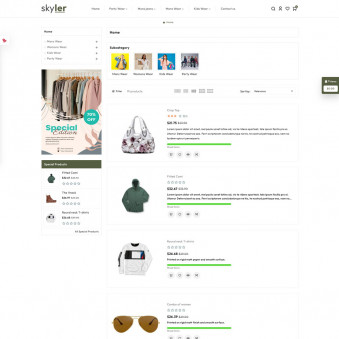 skyler: Modern Fashion Templates for Your Brand