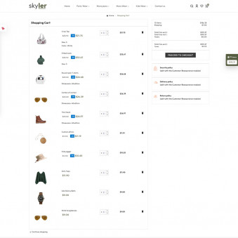 skyler: Modern Fashion Templates for Your Brand
